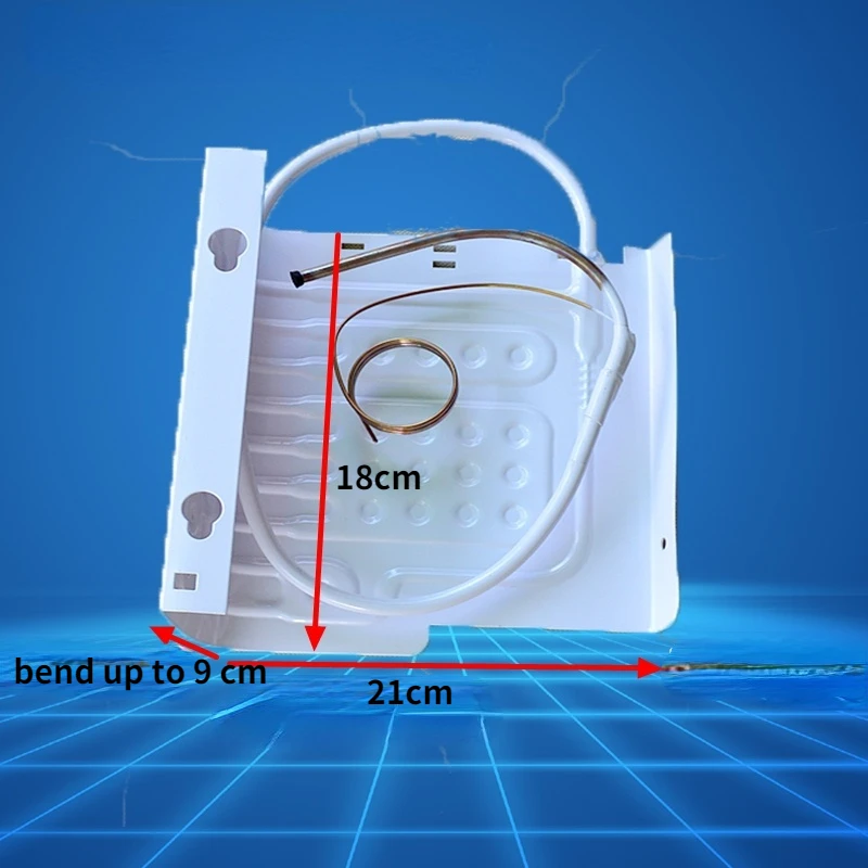 Suitable for inflatable refrigerator evaporator flat refrigerated fresh-keeping cabinet accessories