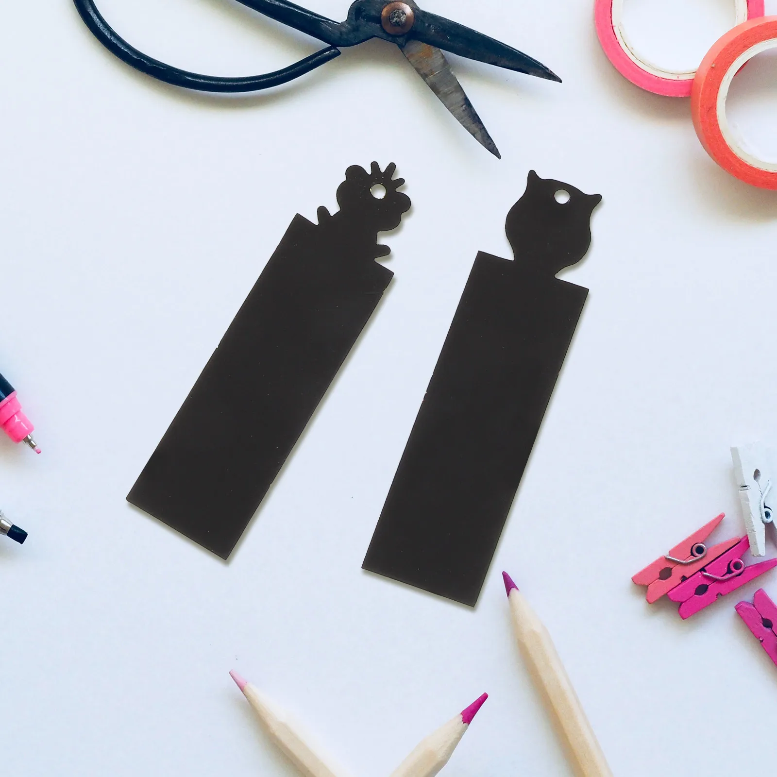

Animal Bookmark DIY Rainbow Bookmarks H made Children Scratch Cardboard Bookmarks Animals Craft Paintings Kids