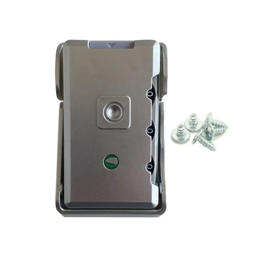 Useful Black Silver Luggage Paasword Lock Repacement Anti Theft Suitcase Lock Buckle Safe Lock Catch Travel Bag Key Lock