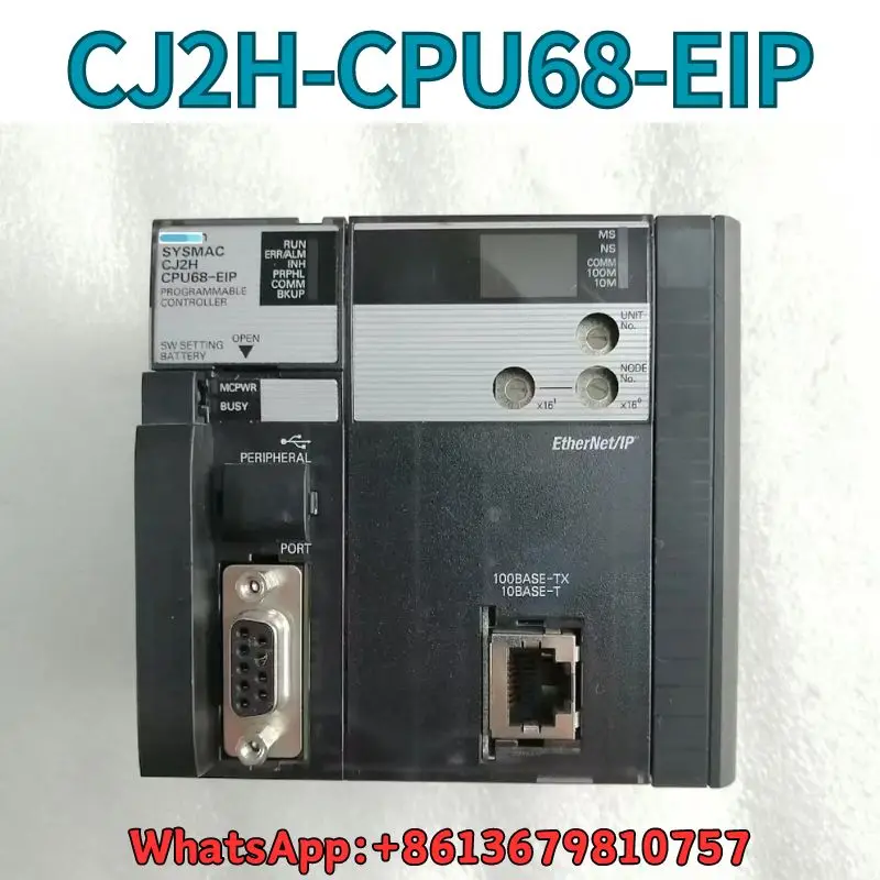 Used CJ2H-CPU68-EIP module test OK Fast Shipping