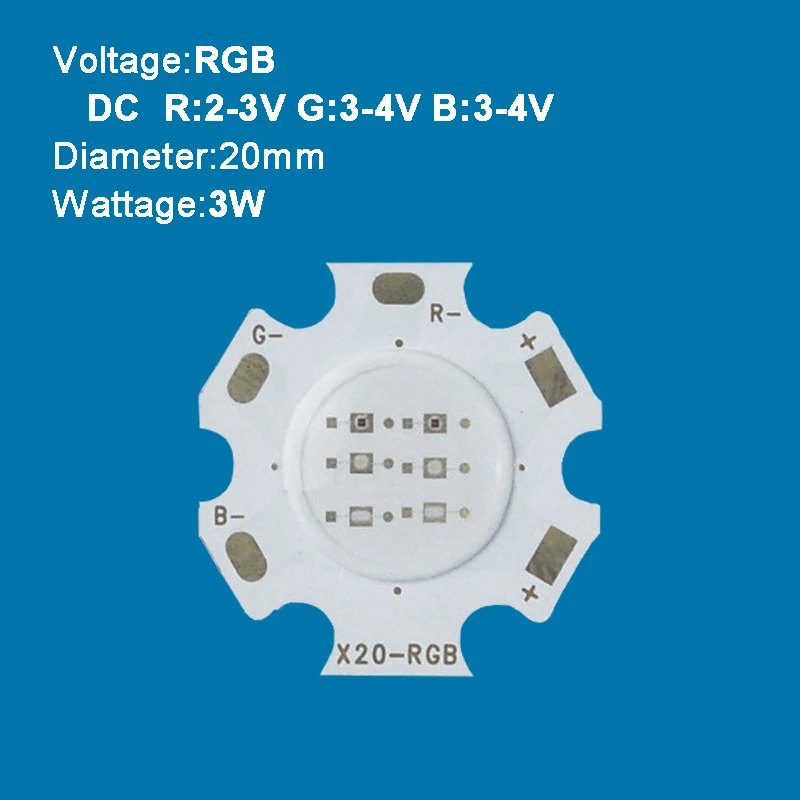 Wejście 260mA 3W - 12W oświetlenie COB dioda LED RGBW RGB + podłoże gwiazdowe