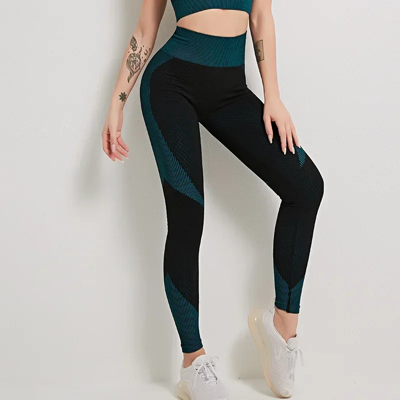 Yoga Suit Gym Clothes Women Fitness Clothing Track Suit Workout Sets Zipper Sportswear Long Sleeve Crop Vest Bra Top Legging Set