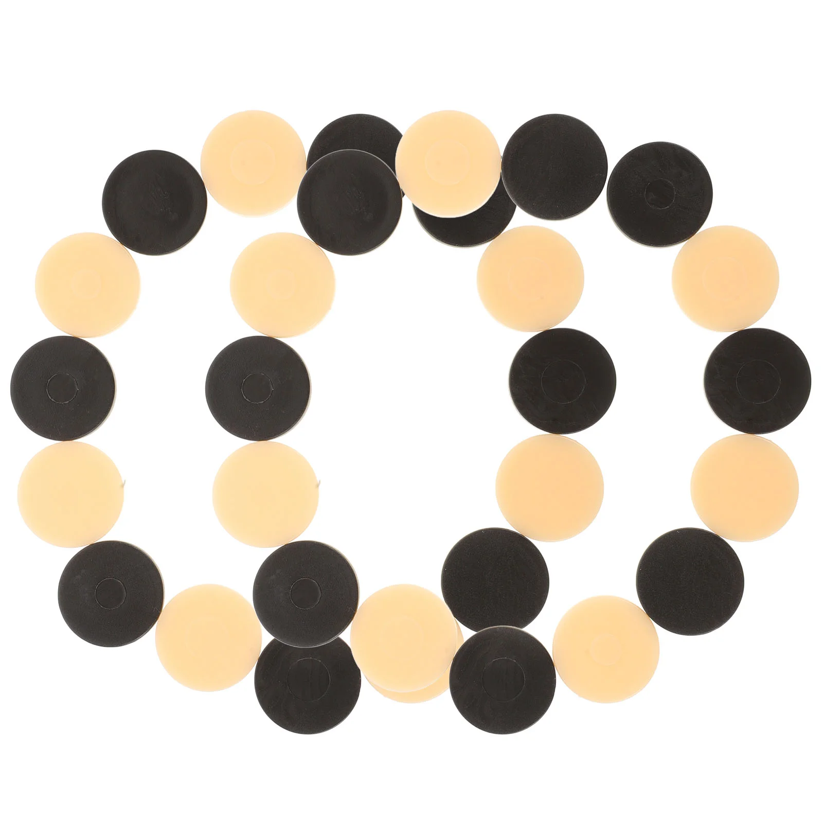 

32 Pcs Round Accessories Checkers 200X200X030CM Plastic Backgammon Board Games Figures