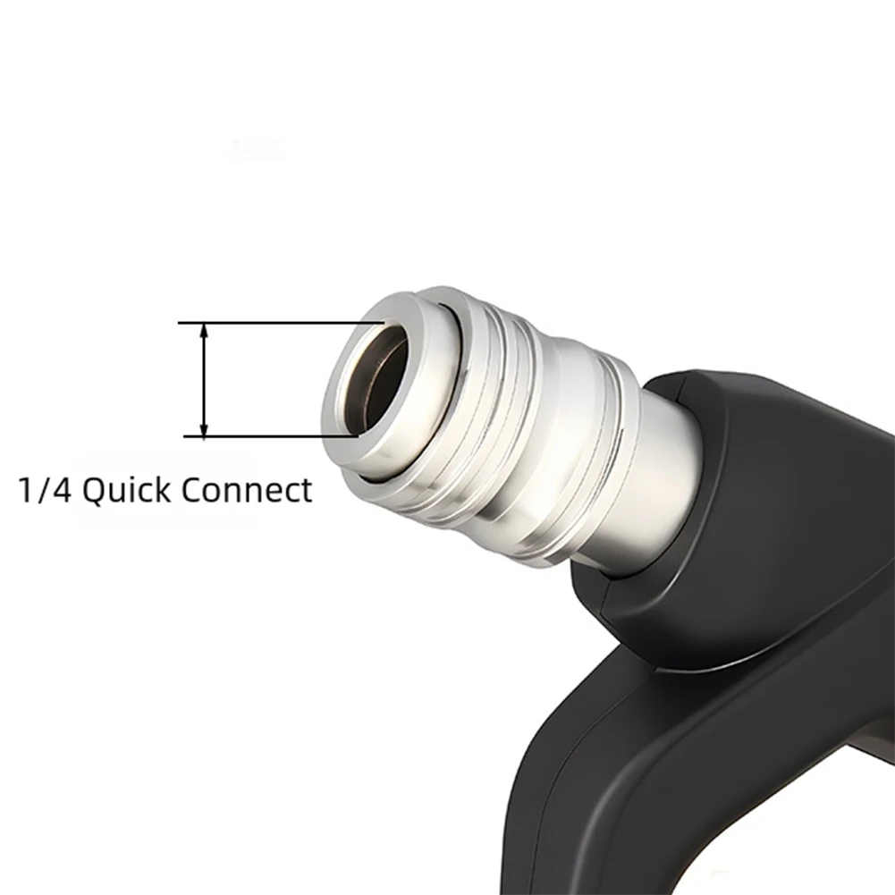 High Pressure Portable Car Wash Sprayer 38F Inlet 14F Outlet Easy Trigger Operation and Shockproof Grip for Extended Use