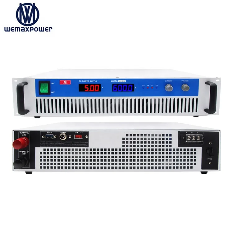Variable 600V 5A 625V 4.8A 750V 4A 800V 3.75A 960V 3.125A 1000V 3A Adjustable AC To DC Power Supply
