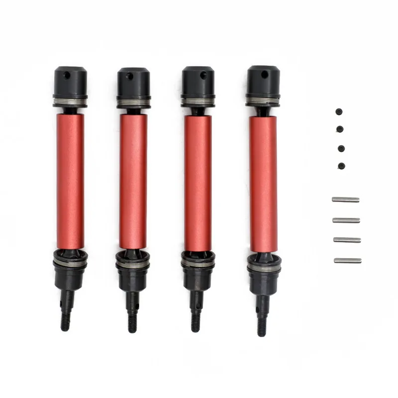 4Pcs/lot Front/Rear Drive Shaft set for 1/10 ARRMA 3s&Mega Vorteks Senton Granite old Big Rock upgrade parts