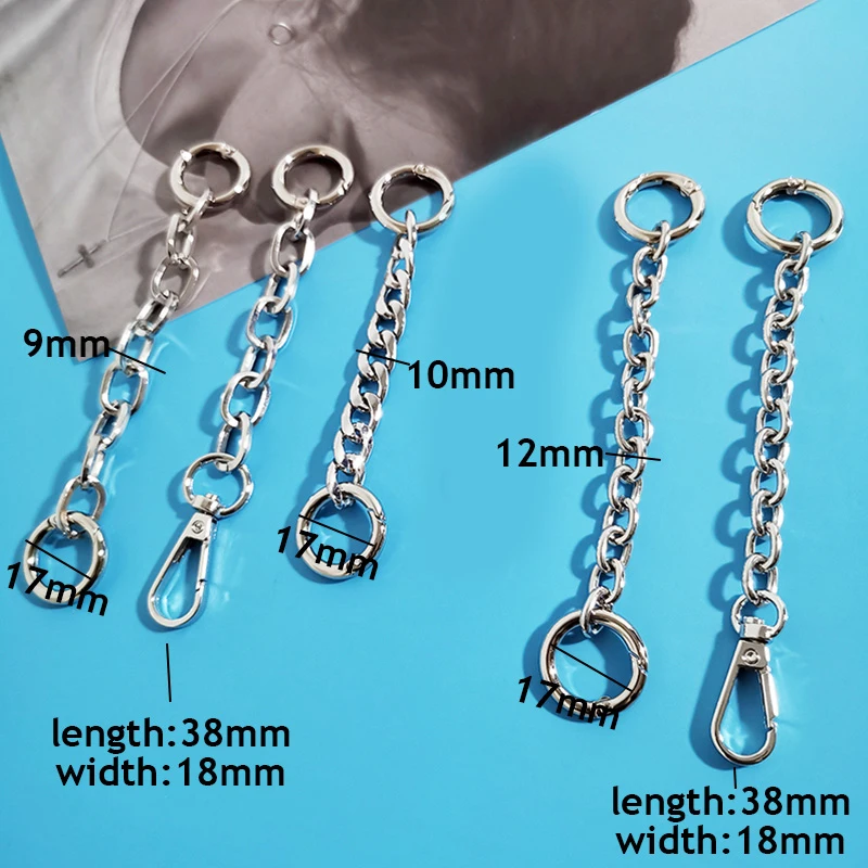 15/20cm Bag Extension Chain DIY Bag Accessories Short Chain Handbag Handle High Quality Purse Strap Extender Decoration Chain