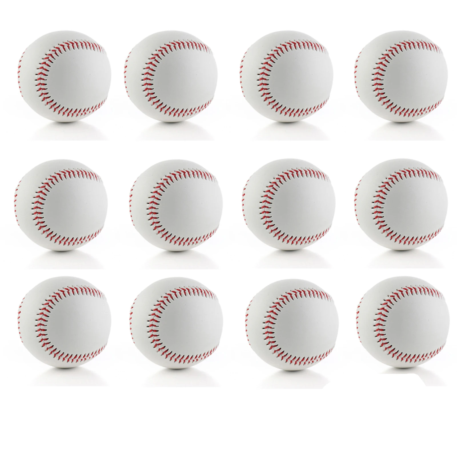 9” Baseball Train Like a Pro with 9 Inch Practice Baseballs Unmarked Customizable and Available in Soft/Hard Core