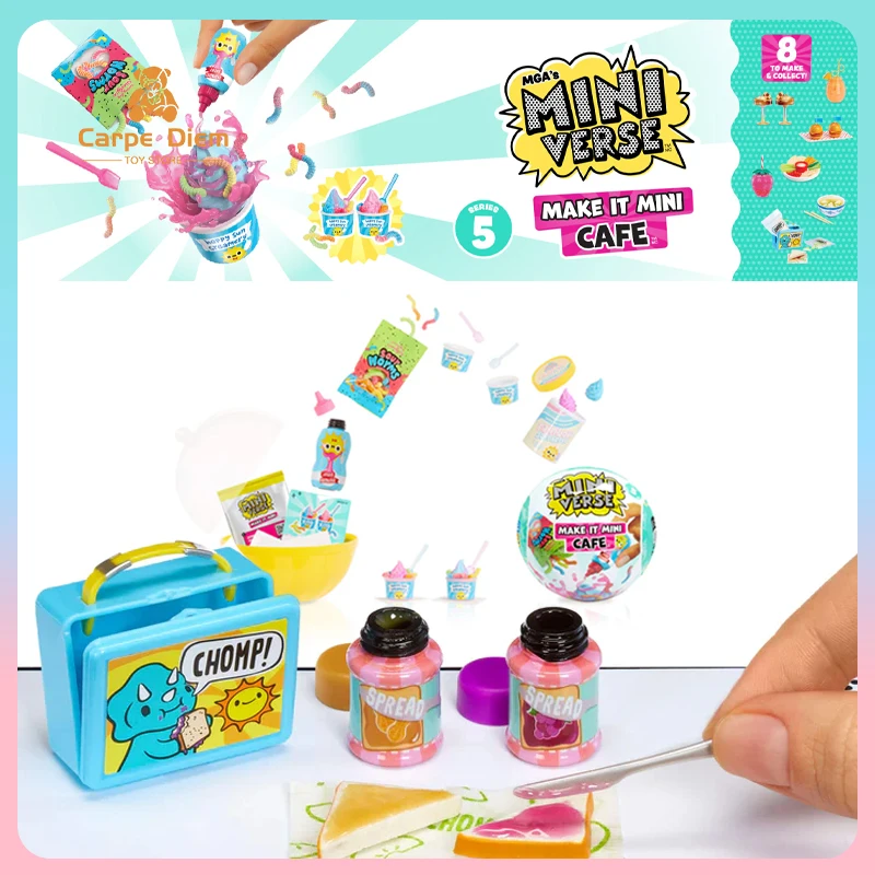 

Оригинальные мини-кафе Miniverse Make It, мини-коллекционные предметы серии 5, мини-шар, глухой шар, коллекция украшений, подарки на день рождения для детей