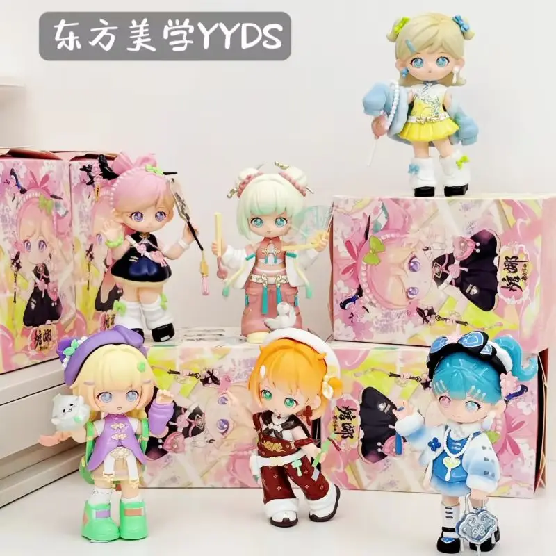 

Новое поступление Simontoys Teennar, серия Oriental Overture, слепая коробка, мини-игрушка-кукла Caja, коллекционная фигурка, настольная игрушка, подарки на день рождения