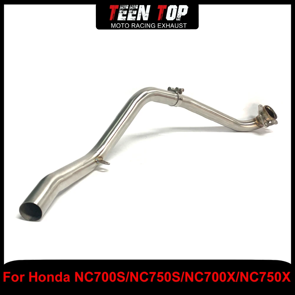 

NC700S/NC750S Exhaust Header Motorcycle Front Link Pipe For Honda NC700X/NC750X/INTERGRA750 DCT Exhaust Elbow Connect to Stock