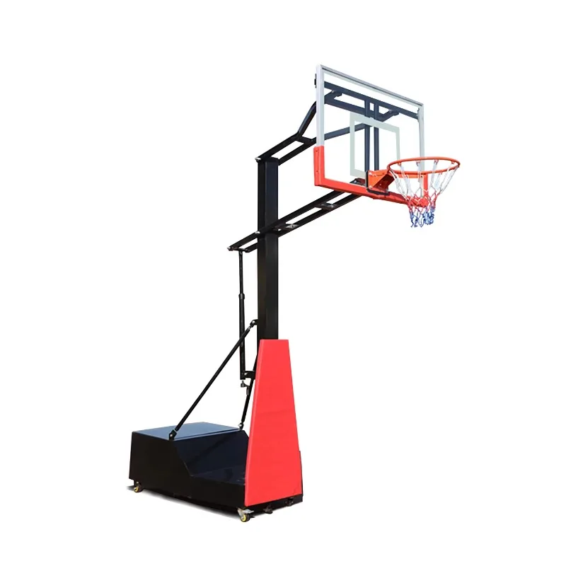 Outdoor professional basketball hoop, height adjustable, portable basketball hoop, suitable for adults and children