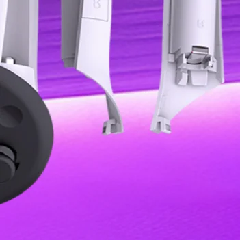 

Аккумуляторный блок для VR-контроллеров, перезаряжаемая крышка для батарей, чехлы для зарядных рукояток (правая и левая) для Meta Quest 3S/3, аксессуары