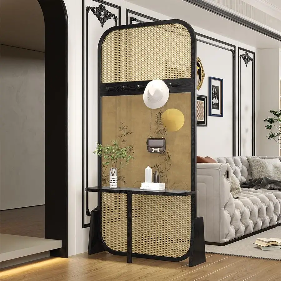 

Song Dynasty aesthetics partition living room sofa side blocking medieval windshield bed entrance porch hanging hanger new Chine