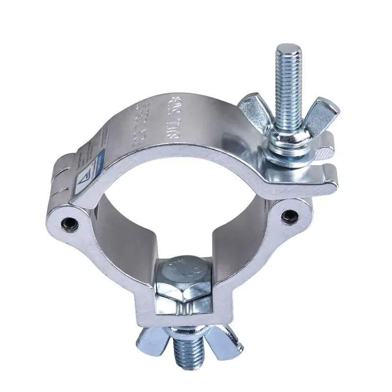 【Durable Using】Half Coupler Truss Clamp, Aluminum Stage Lighting Clamps, Fit 2inch(48-52) Mm Truss , DJ Lights Clamp For Moving