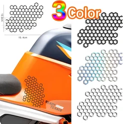 Car Fashion Honeycomb Stickers Car Decal Waterproof Sunscreen Vinyl Decals Motorcycle Car Fashion Honeycomb Decoration Sticker