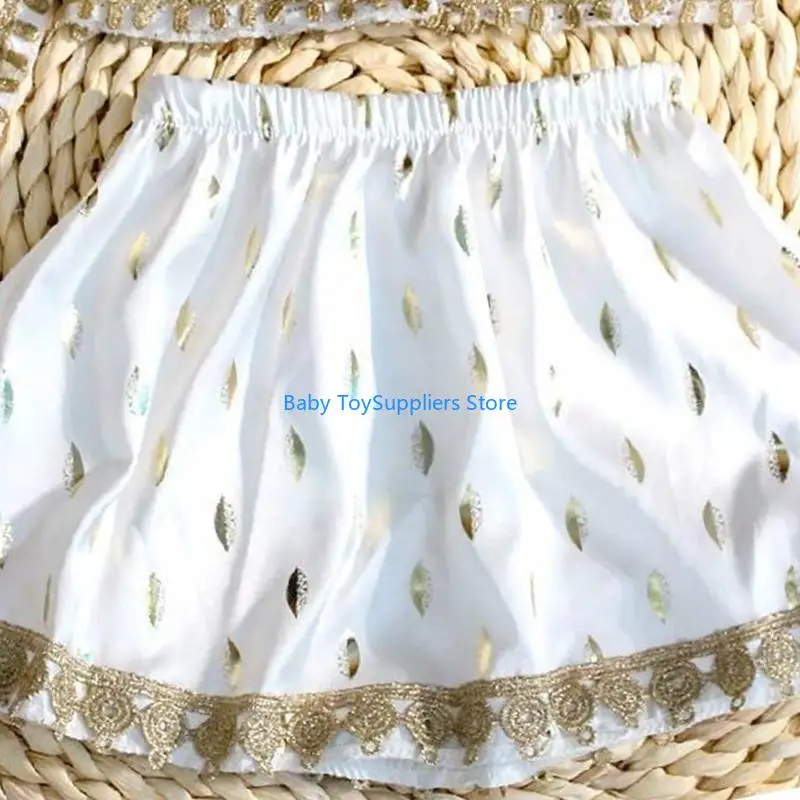 

R1WF Top Top Girls и короткая юбка Headscarf, головное уборы Gohemian платье и полоса волос