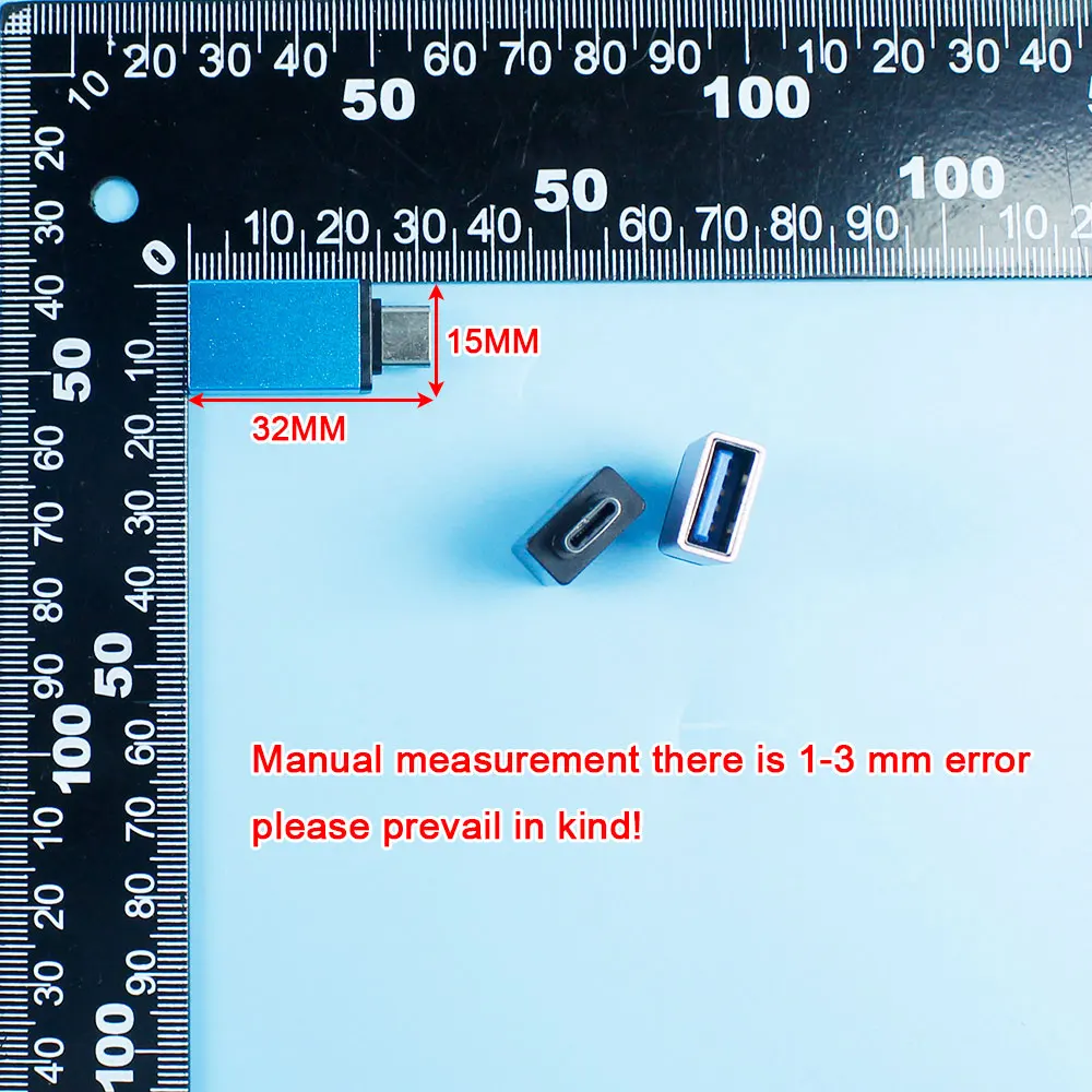 Adattatore da 1 pezzo in metallo Tpye-C a USB3.0 OTC convertitore da maschio a USB femmina tpye-c per adattatore per Laptop ecc.