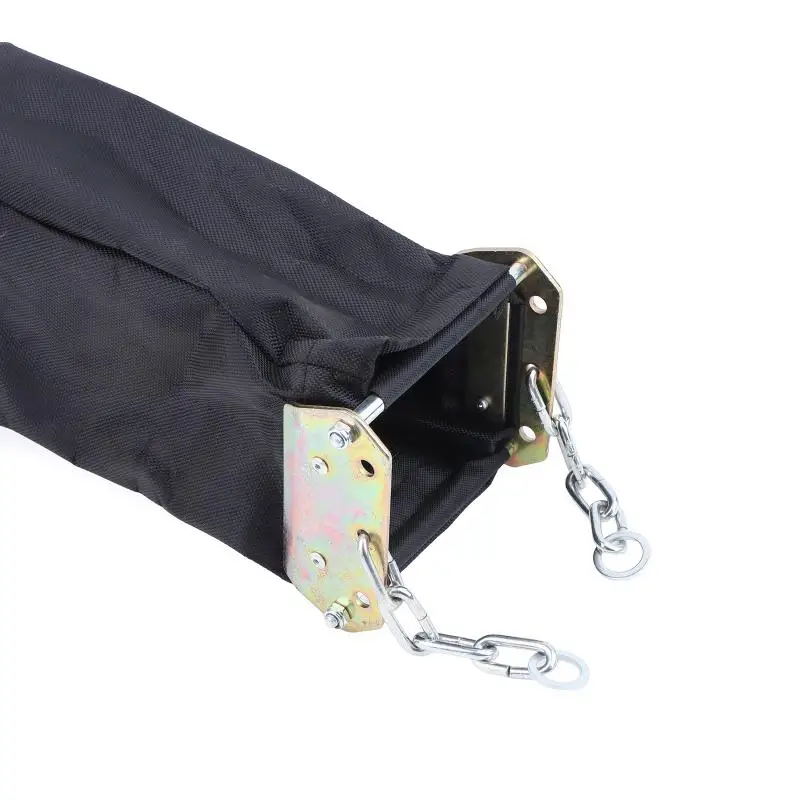 [MA]Black Hoist Bag Novel Material Handle Equipment With Wear-resistant Chain Lifting Bag 12×12×30CM Electric Hoist Accessories