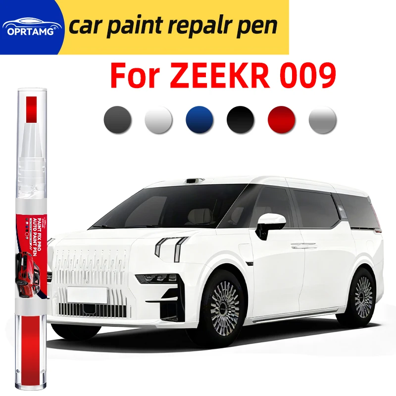 Caneta de reparo de pintura de carro para zekkr 009, reparo de arranhões, spray preto, ferramentas de pintura de carro, acessórios, gadgets, automóvei
