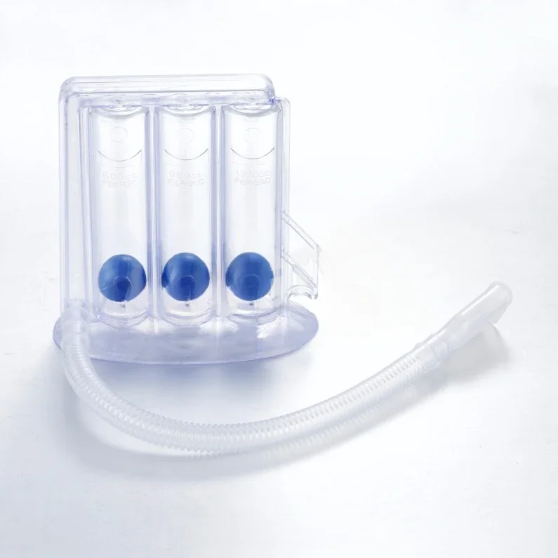 Hot sale & high quality approved three balls medical Incentive Spirometers