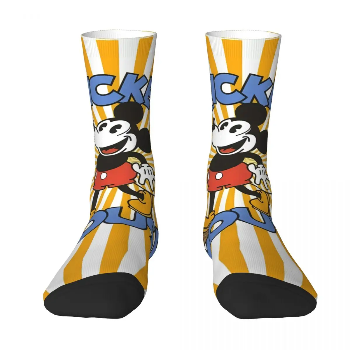 Calcetines de pareja medias de Mickey Mouse otoño calcetines elegantes de calidad calcetines estampados para correr calcetines antisudor