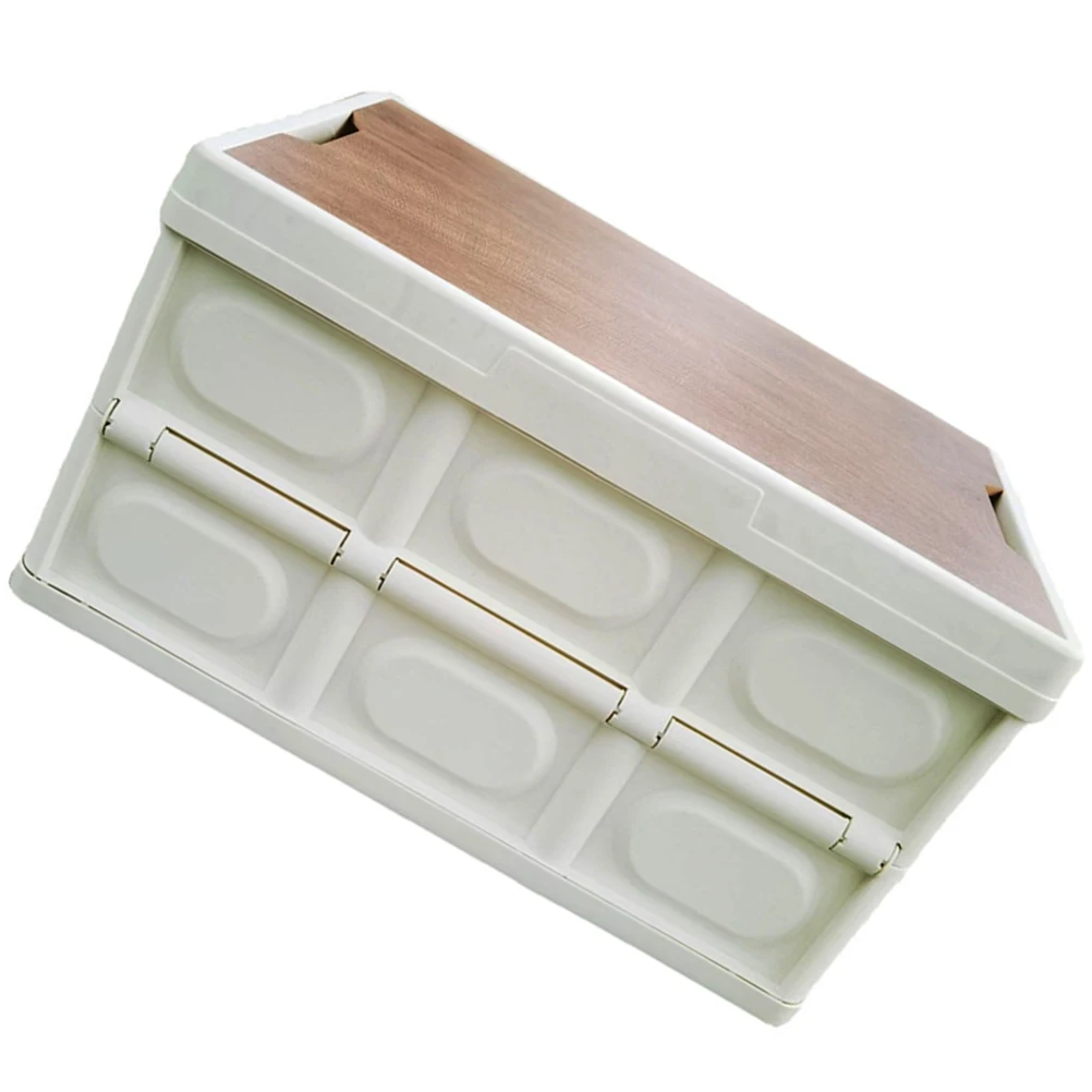 

Folding Storage Large Capacity Reinforced Bottom Traveling Organizer Container Plastic Collapsible Box Storage Case Outdoor Home