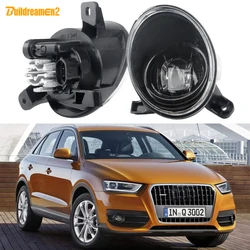 자동차 전면 LED 캔버스 안개등 액세서리, 아우디 Q3 8U 2011 2012 2013 2014 2015, H11 12V, 2X30W, 8000LM