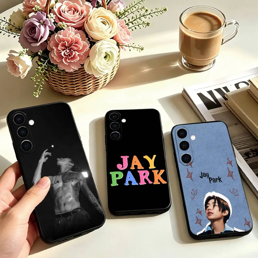 Popular Korean Rapper Jay Park  Phone Case Black Silicone Soft For Samsung Galaxy A73,A72,A71,A70,A53,A52,A51 Gift