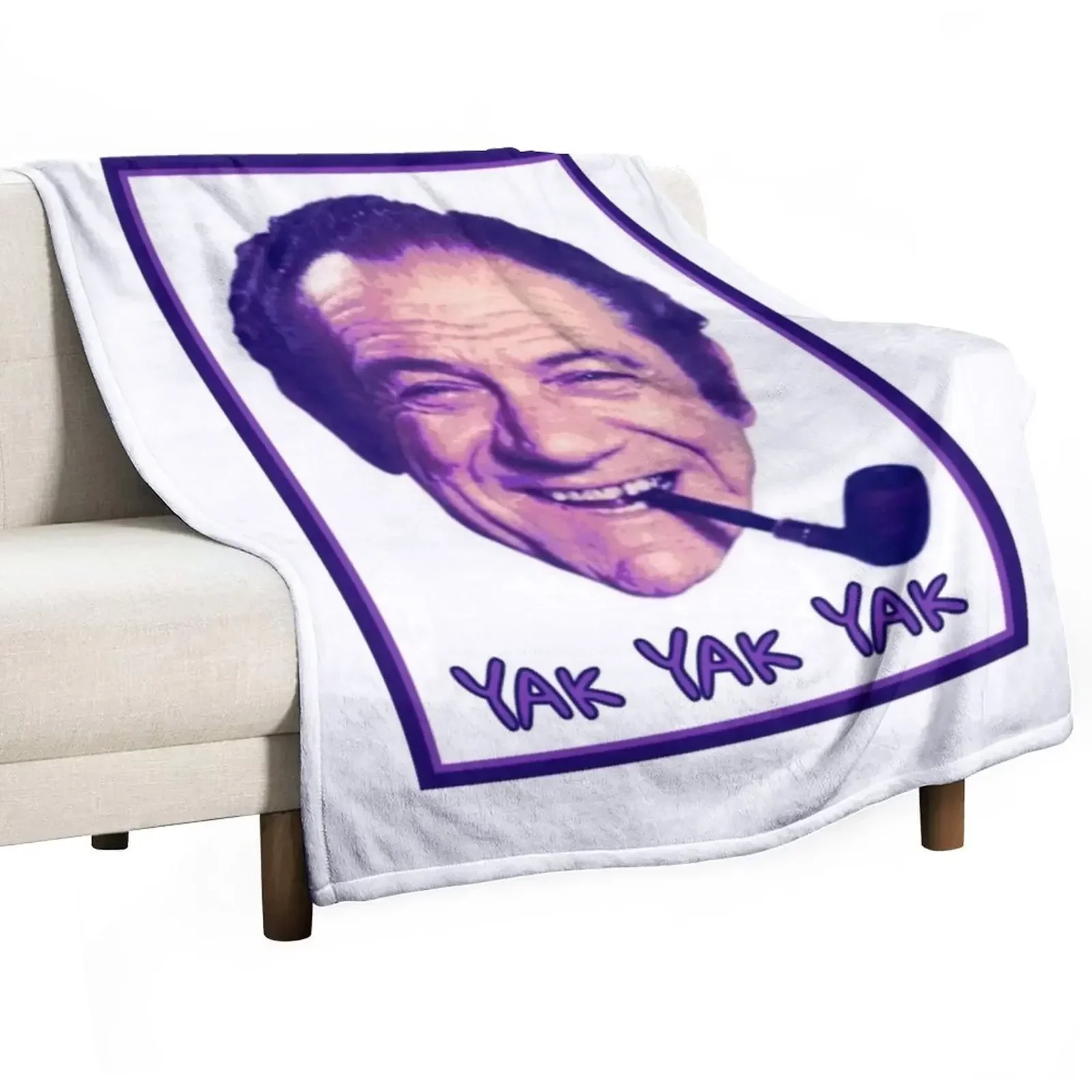 New Sid James - Carry On Films Throw Blanket heavy to sleep Luxury Designer Blankets