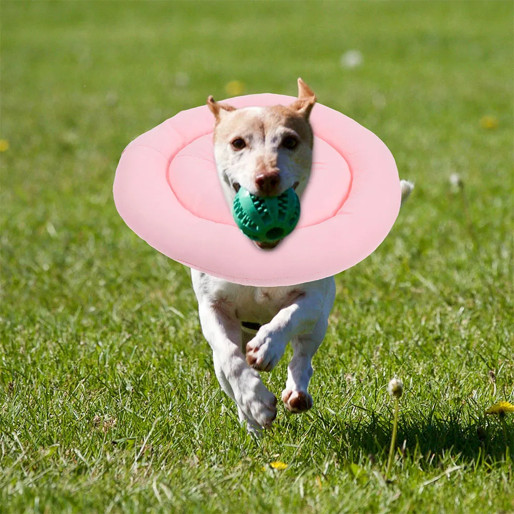 

Waterproof Soft Cone Collar for Dog Postoperative Recovery Adjustable Size Small Dogs Cones Licking Prevention Grey Puppy Cat