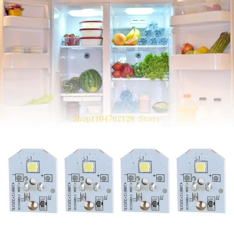 4Pcs Refrigerator LED Light Waterproof Refrigerator Bulb Light for WR55X11132, WR55X25754 No-Include Plastic Cover best sale