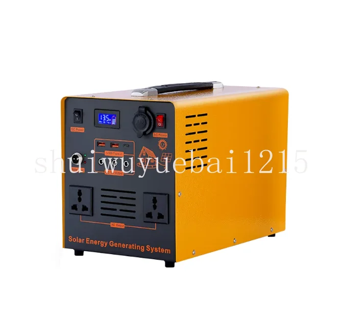 Solar generator household off-grid power generation system Lithium iron phosphate outdoor portable energy storage power supply