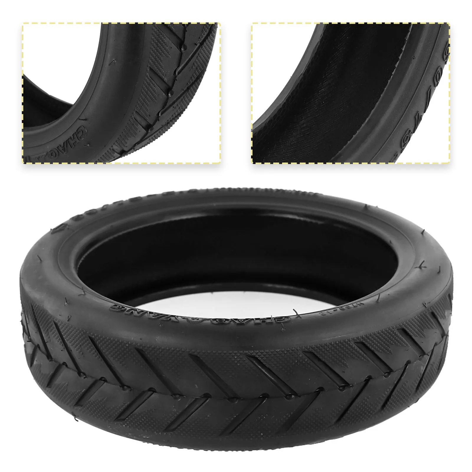 8.5 بوصة 8 1/2X2L أنبوب + الإطارات 50/75-6.1 الإطارات ل سكوتر كهربائي استبدال الإطارات المطاطية مقاومة للاهتراء الإطارات سكوتر أجزاء #5