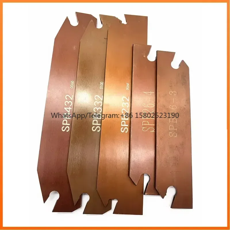 SPB32-2/3/4/5/6 Cut-Off Grooving Parting Blade Tool Holder Metalworking Lathe Carbide Insert CNC Cutting Gold Hand Tool
