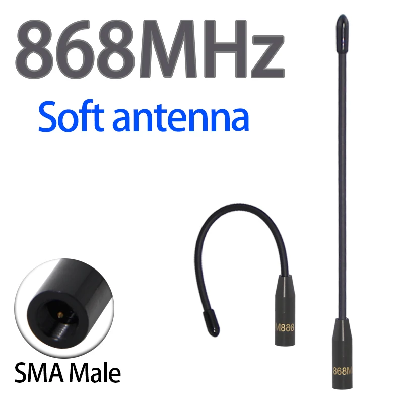 هوائي LoRa 868 ميجا هرتز 863-870 ميجا هرتز 869 ميجا هرتز SMA موصل للوحة Meshtastic ESP32 Lora32u4 II إنترنت واي فاي انتينا منخفضة VSWR #2