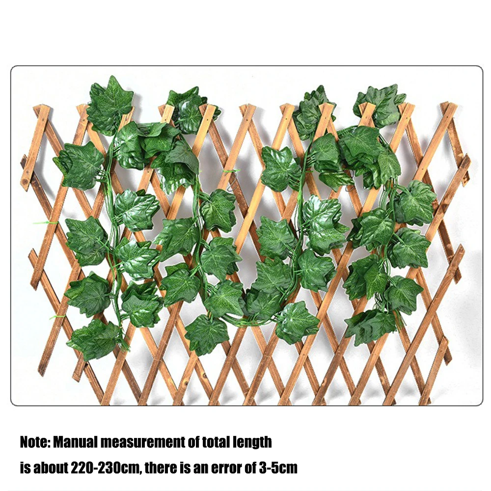 1/2/5/10/20/50/100PCS Simulated Rattan Green Plants Simulated Grape Leaves Suitable For Home Decoration And Courtyard Decoration