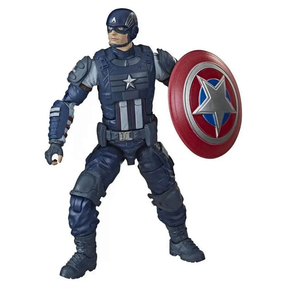 Hasbro Marvel Legend Gamerverse Avengers Captain America 6 inci tokoh aksi hadiah ulang tahun