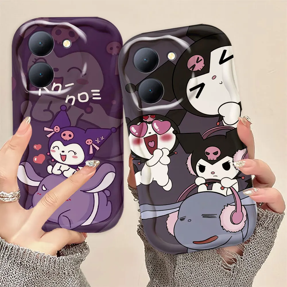 Cartoon K-Kawaii K-Kouromi Phone Case Cover For VIVO 1819 T1 X Z1X QOOO NEO UIX U3 S16 S16E S15 S15E S12 S7 S1 PRO 5G