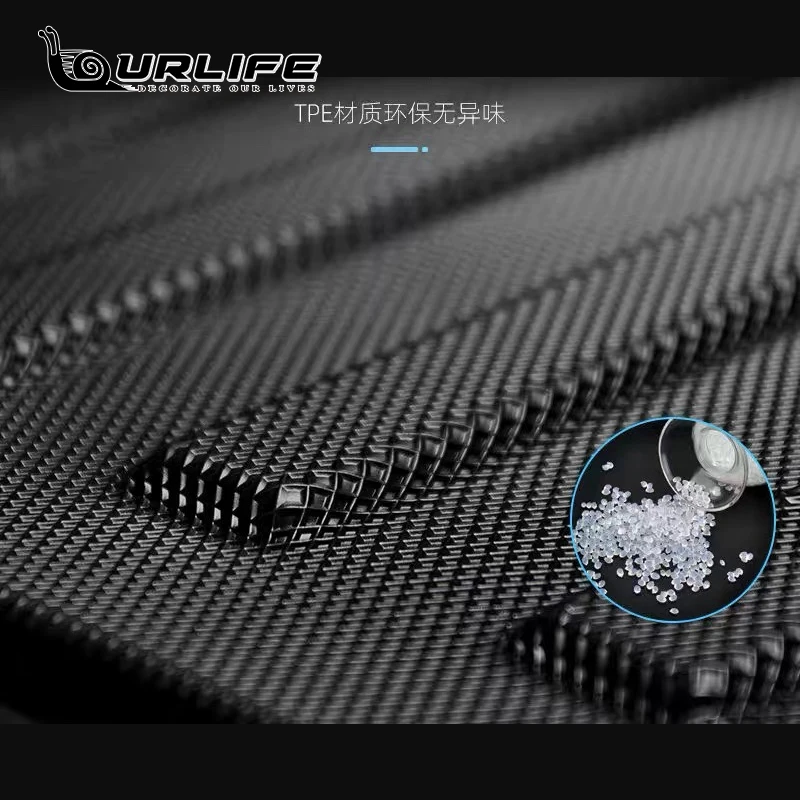Waterproof Non-slip Floor Mat TPE Modified Car Carpet Carpets Trunk mat Special Foot Pad For ZEEKR 001 Accessories