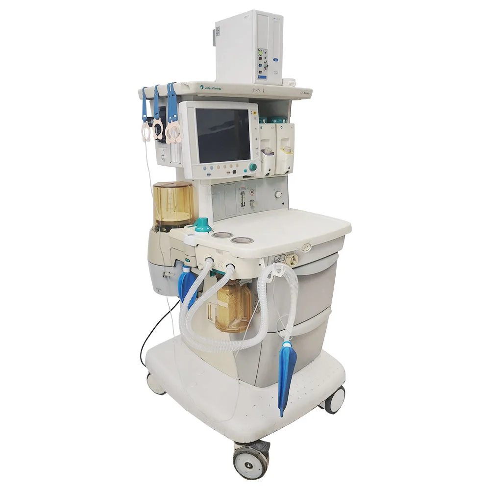 High-End Used Veterinary Anesthesia Workstation With Patient Monitor For Caring For Dogs And Other Pets