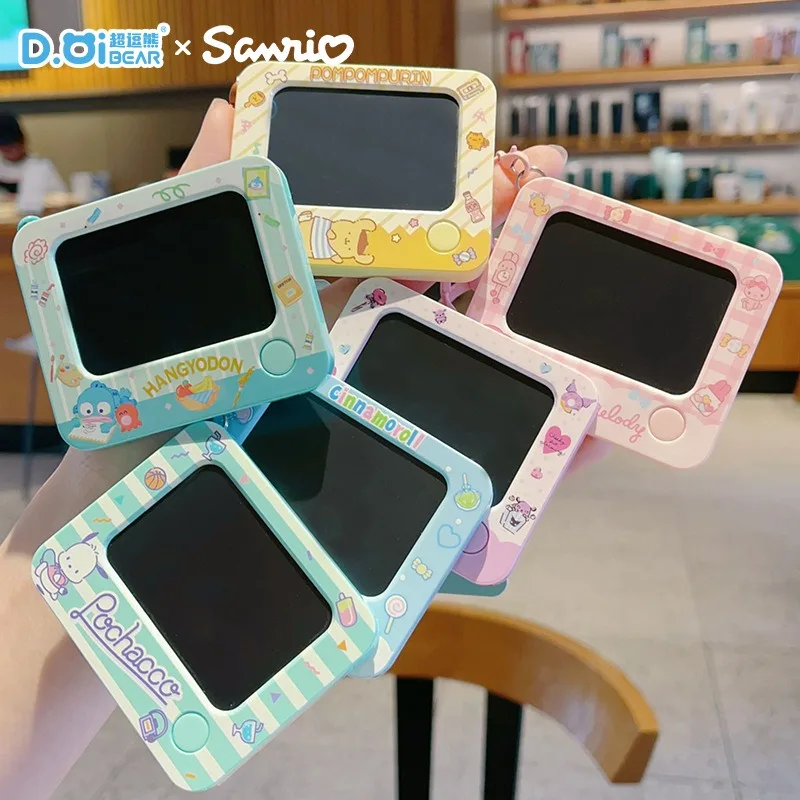 

Sanrio New Cartoon Graffiti Board Series Keychain Kawaii Cinnamoroll Backpack Pendant Creative Decompression Children's Toys