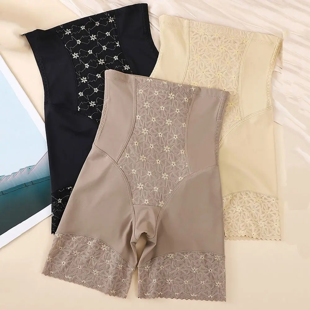 Ropa moldeadora adelgazante de flores de malla transpirable, moldeadores de cintura alta, calzoncillos moldeadores de cuerpo, bragas sin costuras, bragas de levantamiento de glúteos, regalos