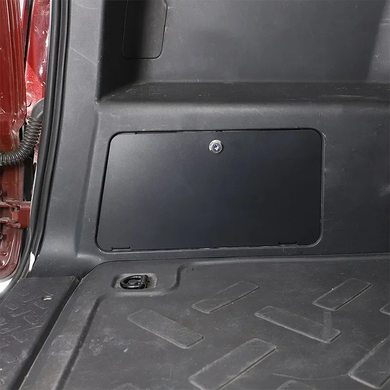 

For Toyota FJ Cruiser 2007-2021 Carbon Steel Car Trunk Left Side Security Safe Box Storage Privacy Panel Car Accessories