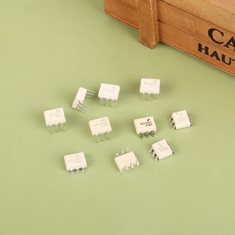 High Quality 5Pcs/lot Direct Plug/SMD MOC3020M MOC3021S 3022 3023 3041 3042 SOP Driver Optocoupler