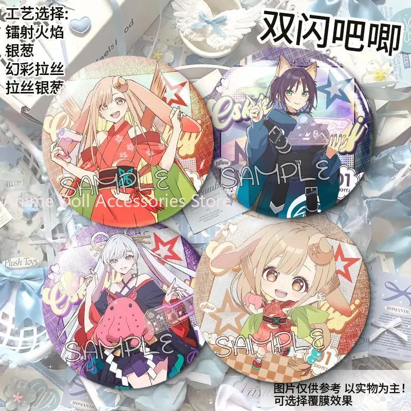 

Anime Brooch Cosmic Princess Kaguya! Kaguya Yachiyo Badge Cartoon Pins DIY Decoration Backpack Clothes Accessories
