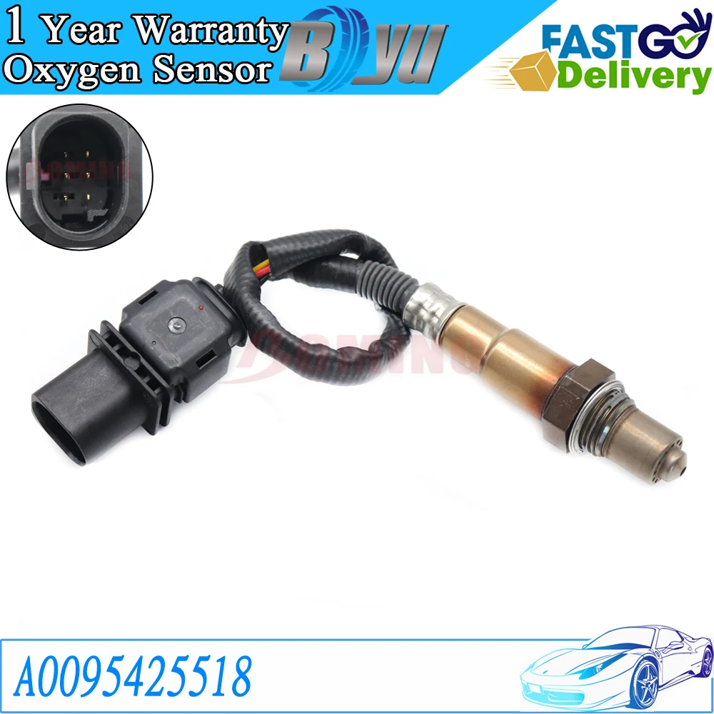 

NEW Front Upstream A0095425518 Air Fuel Ratio Lambda O2 Oxygen Sensor For Mercedes S GLK E M-Class W204 W212 C218 0258017339