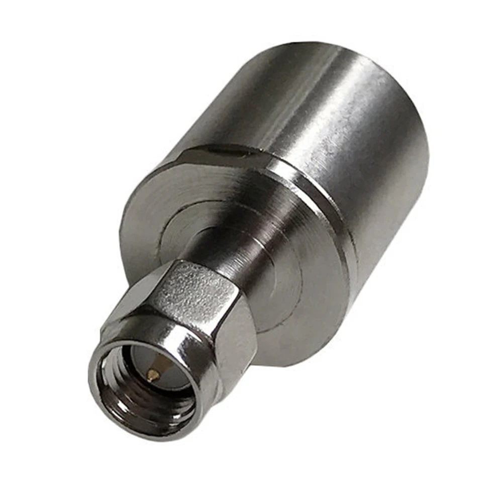 For SMA Male Load 2W Coaxial Termination Load RF Coaxial Adapters DC 0-4GHZ 50 Ohm Low Standing Wave Signal Receiving