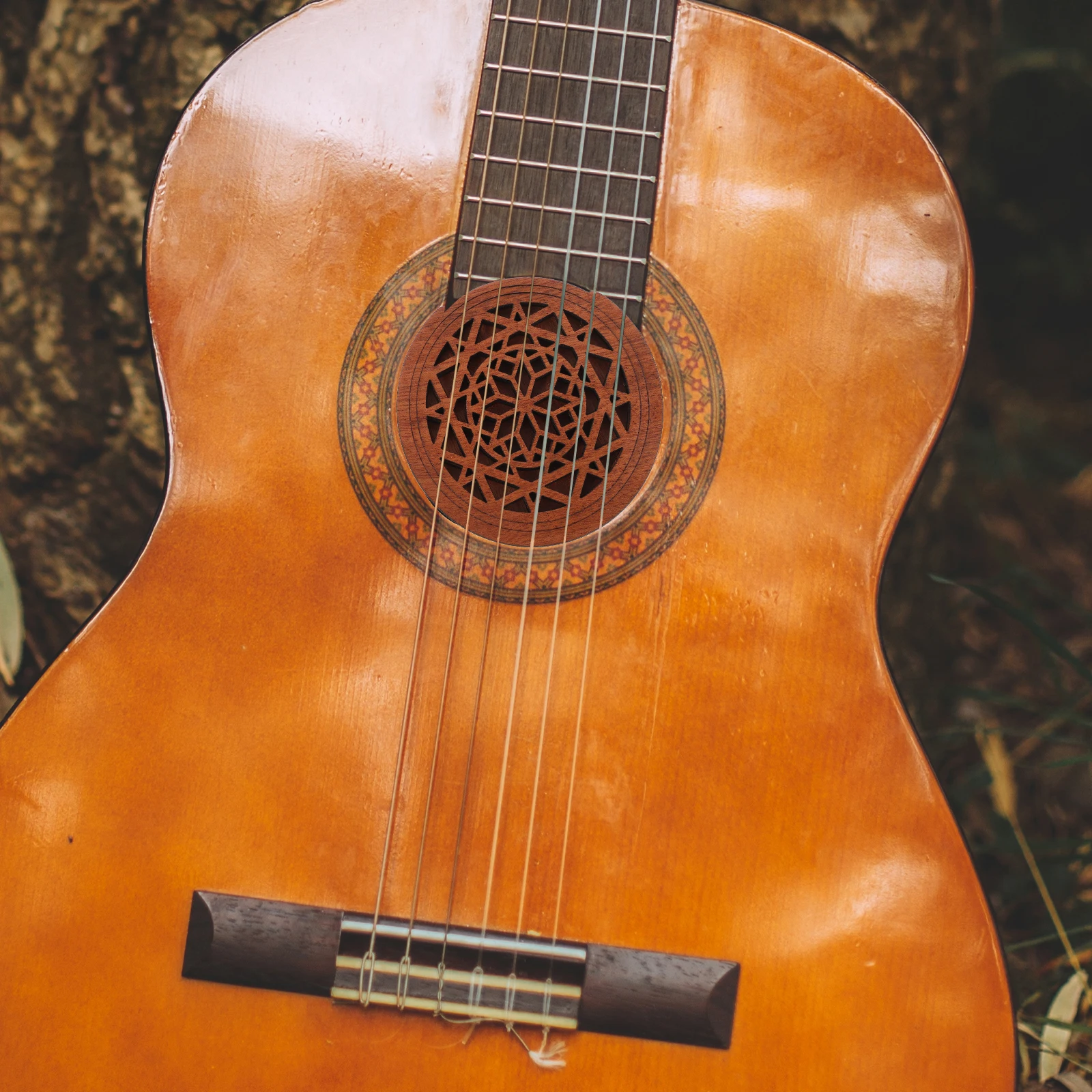 

Guitar Sound Hole Cover Acoustic Soundhole Covers Accessories Insert Wood Accessory Material Block