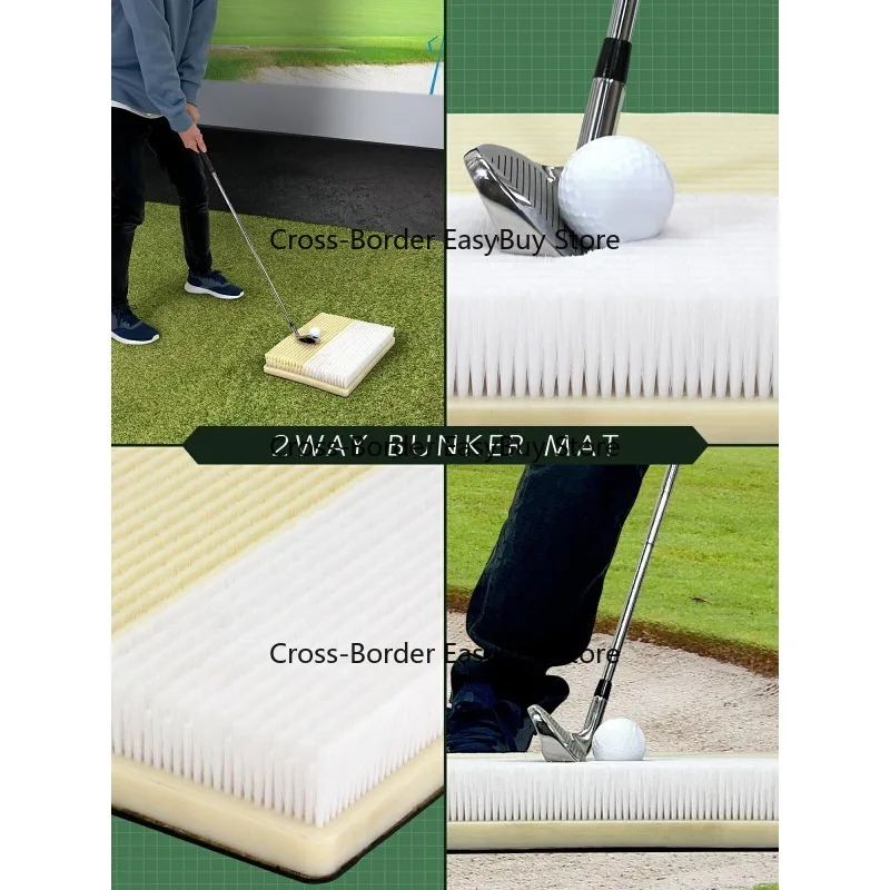 

New Golf Sand Trap Hitting Mat Sand Trap Simulator Swing and Chip Practice Mat Golf Wedge Practice Mat